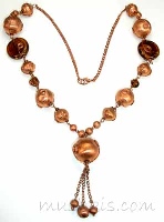 Indian ethnic necklace - click here for large view